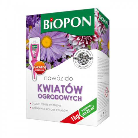 BIOPON - NAWÓZ DO KWIATÓW OGRODOWYCH 1 KG