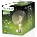 Żarówka LED E27 G95 8W Filament Globe LUMILED RUSTYKALNA