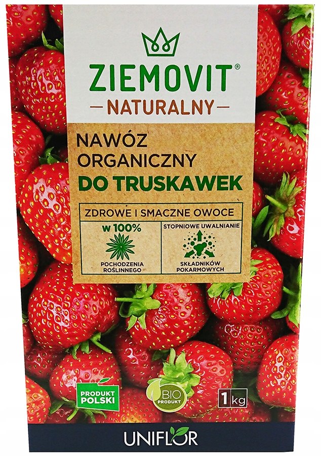 Nawóz wieloskładnikowy ziemovit do truskawek granulat 1 kg Kod producenta Z0001-SKU